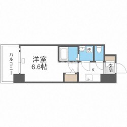 エスリード大阪梅田WESTの物件間取画像